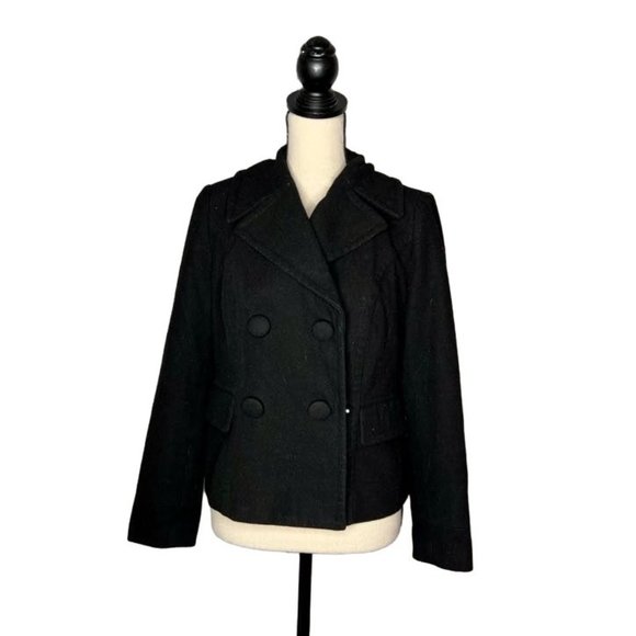 INC International Concepts Women's Grommeted Tie Front Cozy Sweater Black Size X-Small